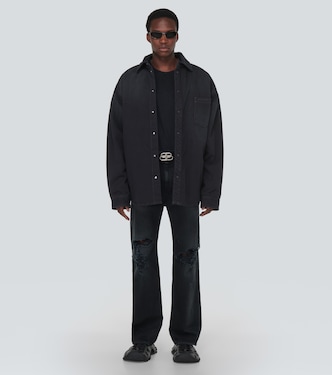 Hemdjacke aus Denim | Balenciaga