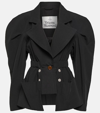 Jacques puff-sleeve cotton jacket | Vivienne Westwood