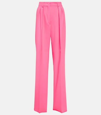 Weite High-Rise-Hose Tibet aus einem Wollgemisch | Sportmax