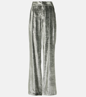 Weite Hose aus Samt | Brunello Cucinelli