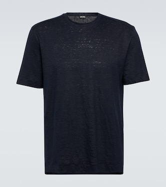 T-Shirt aus Leinen | Zegna