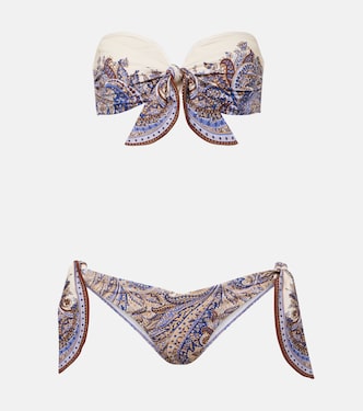 Bikini Ottie con stampa paisley | Zimmermann