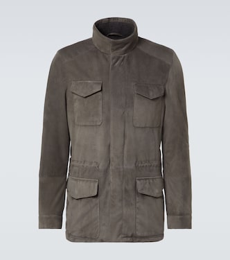 Suede field jacket | Thom Sweeney