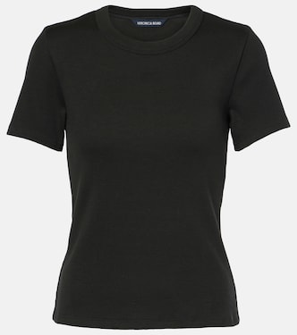 T-shirt Pruitt in jersey di misto cotone | Veronica Beard