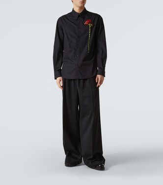Weite High-Rise-Hose | Simone Rocha