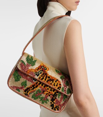 Borsa a spalla Tommy con perline | Staud