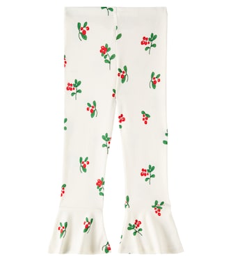 Schlaghose Lingonberries aus Baumwoll-Jersey | Mini Rodini