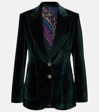 Blazer aus Baumwollsamt  | Etro