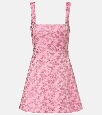 Floral sequined minidress | Markarian