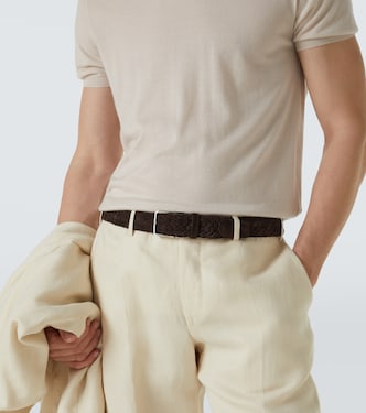 Gürtel aus Veloursleder | Canali