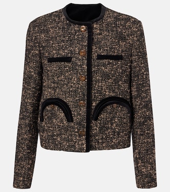 Shamo wool-blend tweed jacket | Blazé Milano