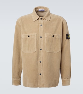 Hemdjacke Compass aus Baumwoll-Cord | Stone Island