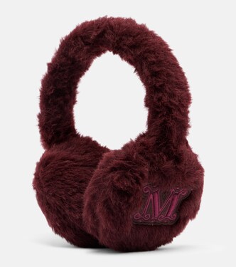 Alpaca, wool, and silk earmuffs | Max Mara