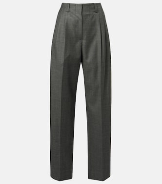 Low-rise wool wide-leg pants | Givenchy