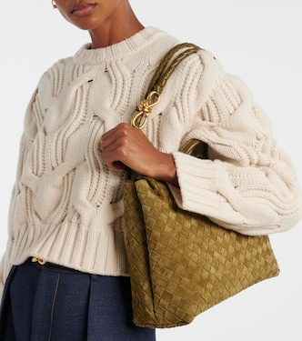 Andiamo Medium suede tote bag | Bottega Veneta