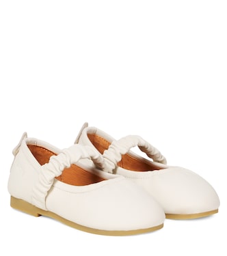 Lauran leather ballet flats | Donsje