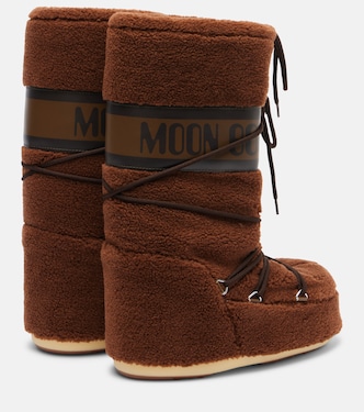 Icon fleece knee-high boots | Moon Boot