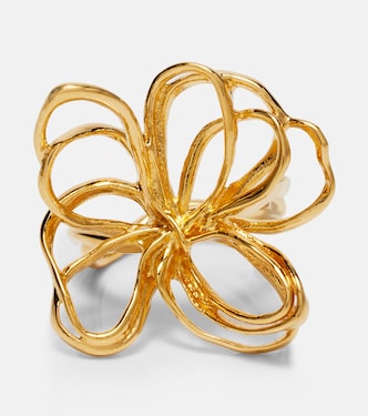 Threaded Flower ring | Oscar de la Renta