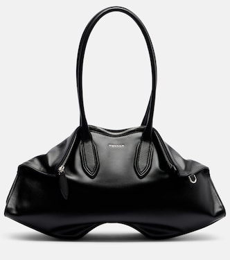 Manta Medium leather tote bag | McQueen