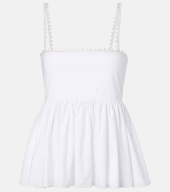 Traversin cotton peplum top | Jacquemus
