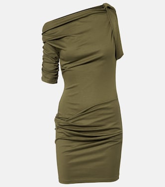 Draped cotton and silk minidress | Jacquemus