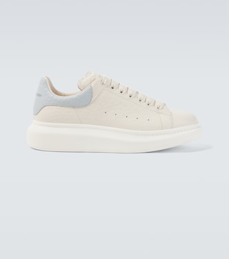Oversized leather sneakers | McQueen