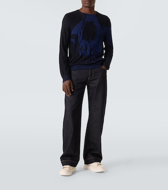 Oversized leather sneakers | McQueen