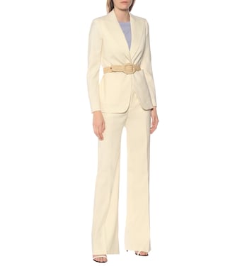 Higbie high-rise stretch-wool pants | Altuzarra