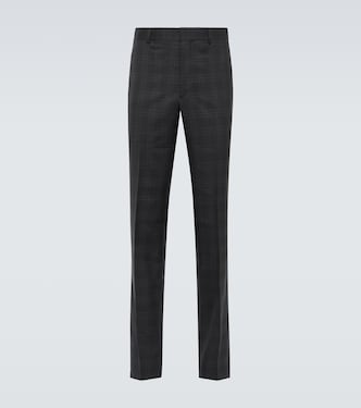 Pantalones de sastre de lana a cuadros | Comme des Garçons Homme Deux