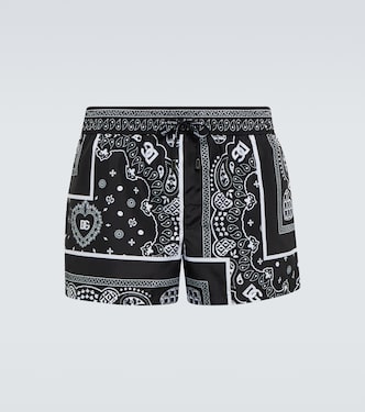 Bañador con estampado bandana | Dolce&Gabbana