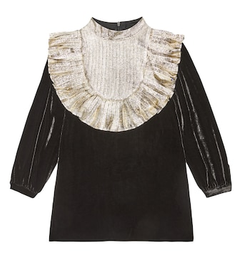 Kleid aus Samt | Stella McCartney Kids