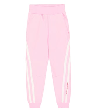 Pantaloni sportivi in jersey a righe | Monnalisa