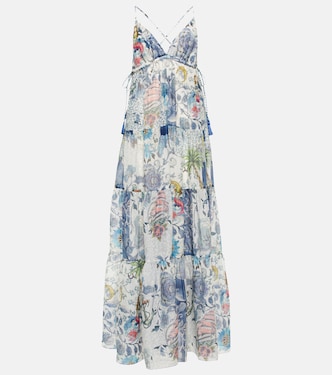 Maxikleid aus Baumwolle und Seide | Etro