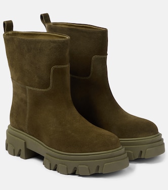 Gia 23 suede boots | Gia Borghini