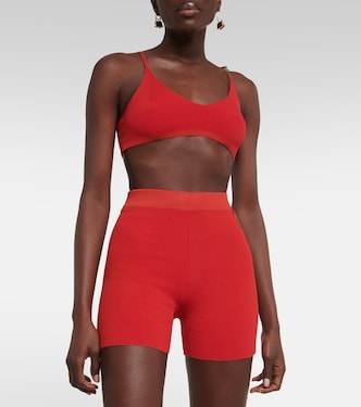Shorts Pralu in maglia a coste | Jacquemus