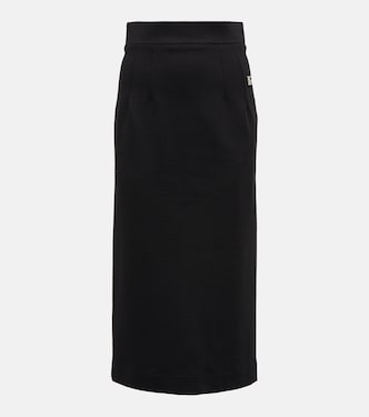 Falda midi de tubo de jersey | Dolce&Gabbana