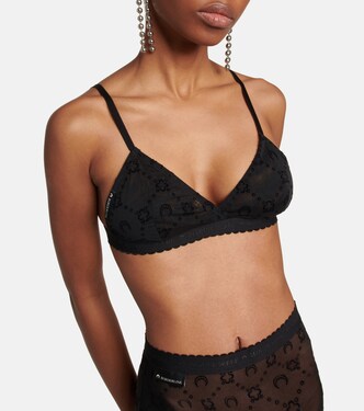 Bralette Moonogram aus Mesh | Marine Serre
