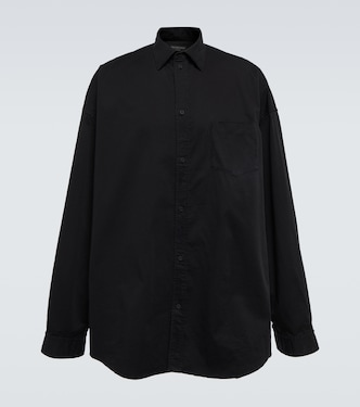 Giacca camicia oversize in cotone | Balenciaga