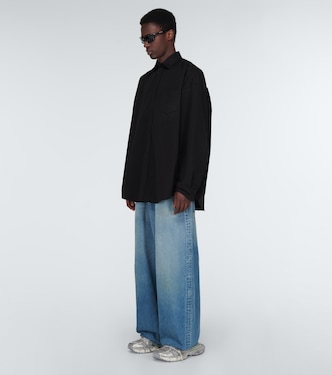 Giacca camicia oversize in cotone | Balenciaga