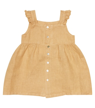 Bebé - vestido Floor de lino | Donsje