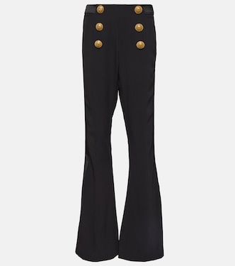 Pantaloni flared a vita bassa | Balmain