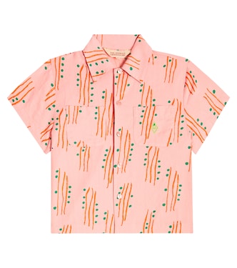 Chemise imprimée en lin et coton | The Animals Observatory