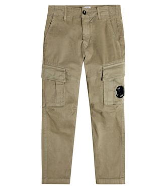 Pantaloni cargo in cotone stretch | C.P. Company Kids