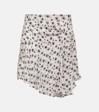 Minifalda Selena asimétrica estampada | Isabel Marant