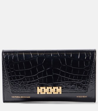 Portemonnaie mit Kettenriemen aus Leder | Victoria Beckham