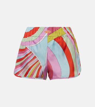 Shorts Iride aus Seiden-Twill | Pucci