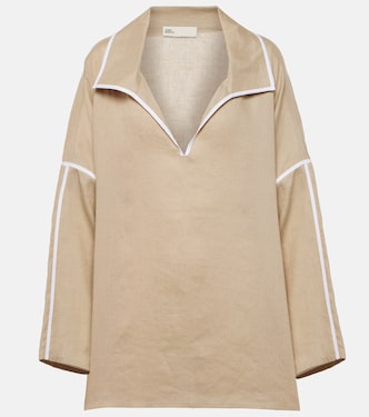 Top aus Leinen | Tory Burch