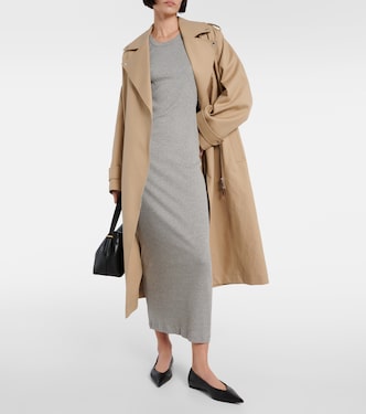 Midikleid aus einem Baumwollgemisch | Toteme