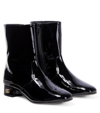 Stiefel DG aus Lackleder | Dolce&Gabbana Kids