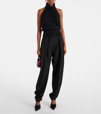 Turtleneck mohair-blend top | Magda Butrym
